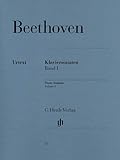 Klaviersonaten Band 1 - Ludwig van Beethoven, Hrsg.: Bertha Antonia Wallner