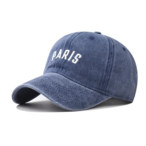 Gorra de mezclilla estilo Dad ajustable unisex miniatura 1