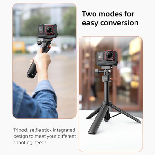 Soporte extensible HUIOP AC04 trípode palo selfie magnético compatible con Hero 12 7