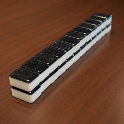 Automatic Mah Jongg Tiles - Designer Series (36 MM) - Black miniatura 4