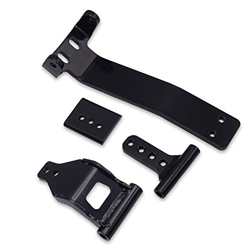 Quick-Detach Leather Driver Rider Backrest Pad & Mount Bracket Compatible with Honda Goldwing Gl1800 F6B 2013-2017
