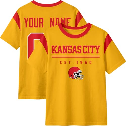 Image of T-Shirt Custom Crewneck Short Sleeve for Men Gifts | Custom T-Shirt Personalized Name and Number