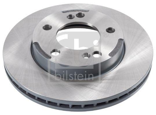 2x FEBI BILSTEIN Disco de freno Delantero Ø294mm Espesor: 28mm Corona de Agujeros - Ø: 130mm ventilación interna 170607 Compatible con SSANGYONG Rexton/Rexton II GAB Kyron SUV REXTON W