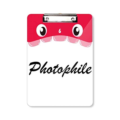 Cadeau tendance pour photographe avec ce porte-bloc A4 Art déco artistique