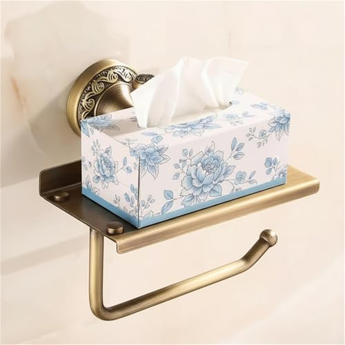 Porte-mouchoirs antique et boîte rétro pour optimiser le rangement du salon - 4