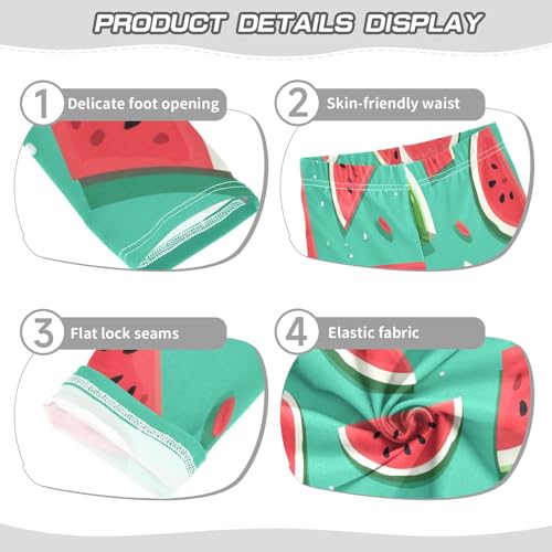 Bolaz Toddler Girls Leggings Printed Yoga Pants Leggings Watermelon Pieces for Kids3