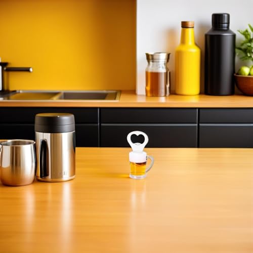 Ouvre-bouteille aimanté ouverture rapide avec décapsuleur magnétique pour vin et soda - 5