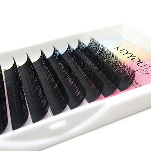 15mm Lash Extensions D Curl 0.05 Synthetic Silk Mink Volume Eyelashes