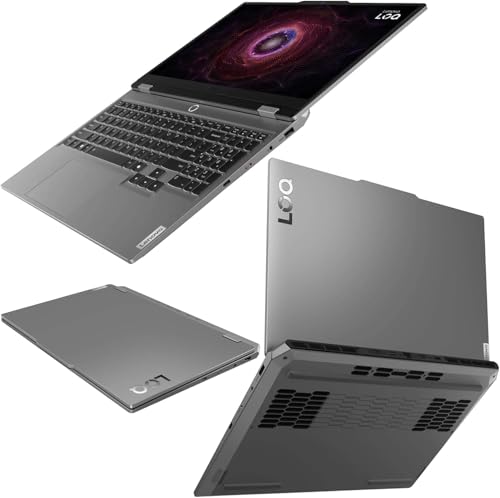 LOQ Computer portatile da gioco, display FHD 144 Hz da 15,6 pollici, processore Intel Core i5-12450HX a 8 core, GeForce RTX 3050, DDR5 da 32 GB, SSD da 1 TB, Wi-Fi 6, Ethernet, USB-C, HDMI - Notebook - Immagine 8