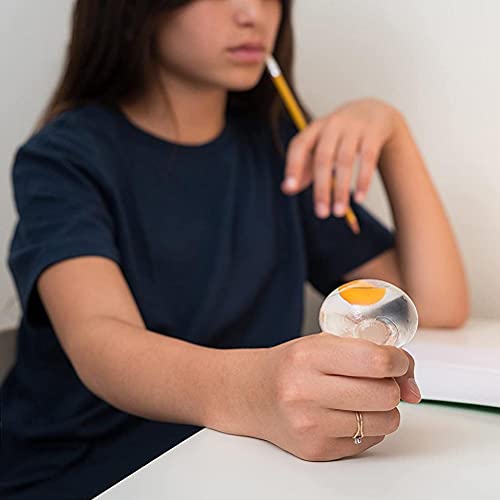 Brteyes Brinquedo de descompressão para apertar bolas de ovo anti-estresse, bolas de mão, brinquedo