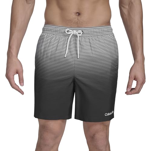 Calvin Klein Men's Volley Quick Dry Lightweight Swim Trunk3