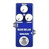 Gate Gitaareffectpedaal, mini overdrive pedaal draagbaar, diep blauw delay mini gitaareffect pedaal True Bypass gitaar…