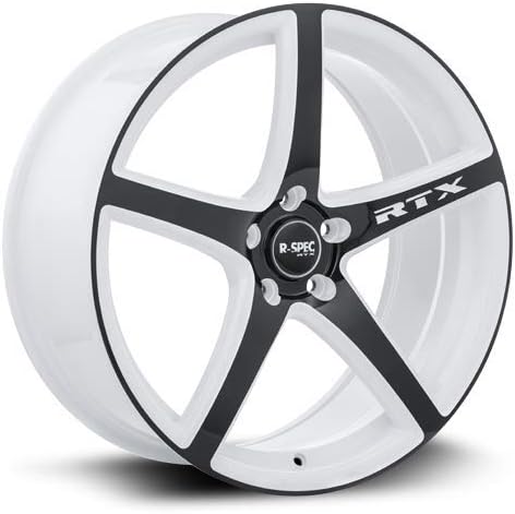 ILLUSION, 17 x 7.5, 5 x 114.3, 45, 73.1, WHITE/BLACK 081105