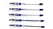 Cello Gripper Ball Point Pen (Blue Ink) - Pack of 10