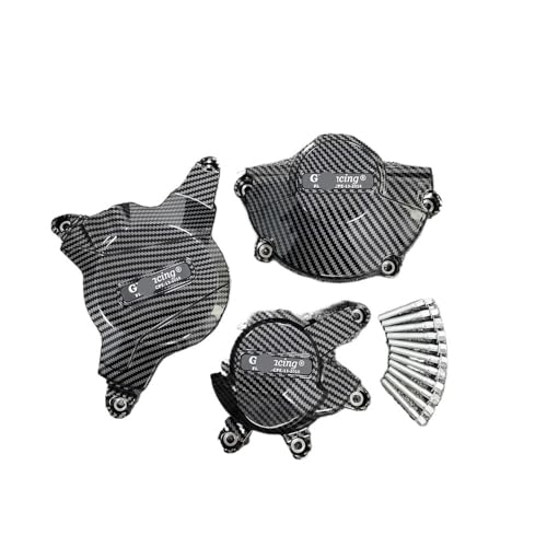 Couvercle stator carbone CBR600 RR capot moteur gauche haut de gamme pour moto 2007-2023