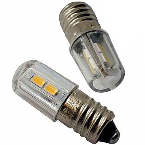 2x 4x Taschenlampe LED E10 3V 2,8-3,2V Schraubsockel warm kaltweiß weiß warmweiß Birne (kaltweiß, 2 Stück)