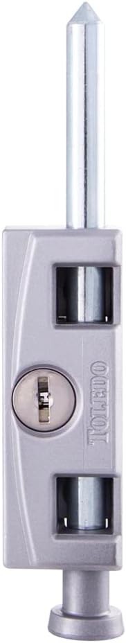 Window Lock : Silver : (Keyed Alike When Several are Purchased in The Same Order)