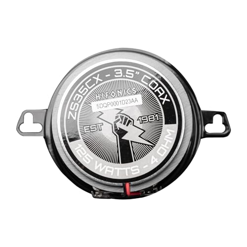 Hifonics ZS35CX Zeus 3.5 Inch 2-Way Coaxial Car Speakers  thumb #5