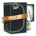 Produktbild Rapid Teck® Grow Zelt (100 x 100 x 200 cm) Home Grow Tent | Indoor Growzelt | schwarz grün | Growroom Growschrank Darkroom Pflanzenzelt Gewächshaus Zuchtzelt Growzelt