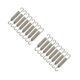 Cabilock 16 Stück Motorrad Auspufffeder 65mm aus Edelstahl, Universell