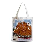 Tissu épais et très résistant : 340 g/m2. Dimensions : 38 x 42 cm