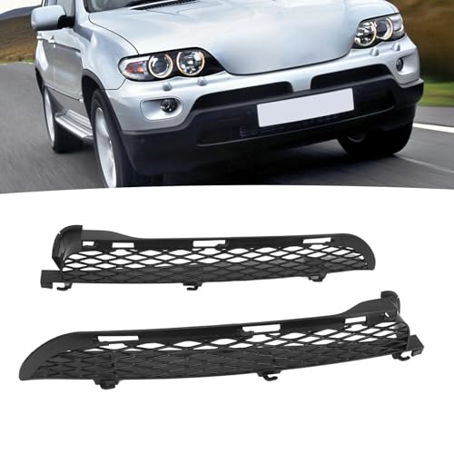 Malla de parachoques delantero para X5 E53 Facelift que mejora la ventilación frontal 6
