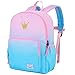 VASCHY Mochila Infantil, Mochila Niños Preescolar Linda Resistente al Ggua Ligera Mochila para Niño y Niña con Correa para el Pech (Corona)