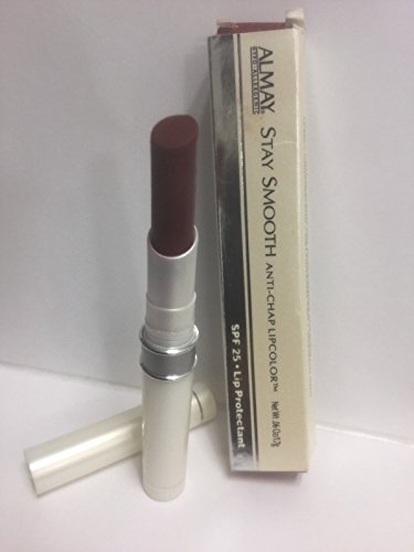 Almay Stay Smooth Anti-Chap Lipcolor Lipstick Spf 25 Full Size Wine #TOP1