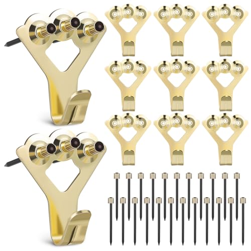 Ganchos para cuadros de 100 lb decora tu salón con colgadores metálicos de 35x39 mm 2