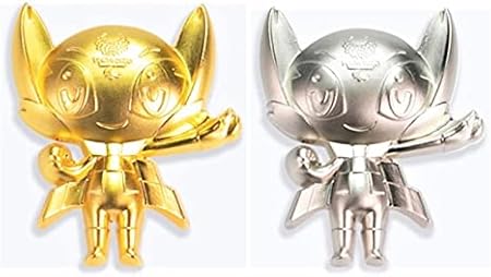Amazon 東京 パラリンピック 半立体 マスコット ピンズ ピンバッジ 2種セット ソメイティ ゴールド シルバー 公式 グッズ おもちゃ雑貨 おもちゃ