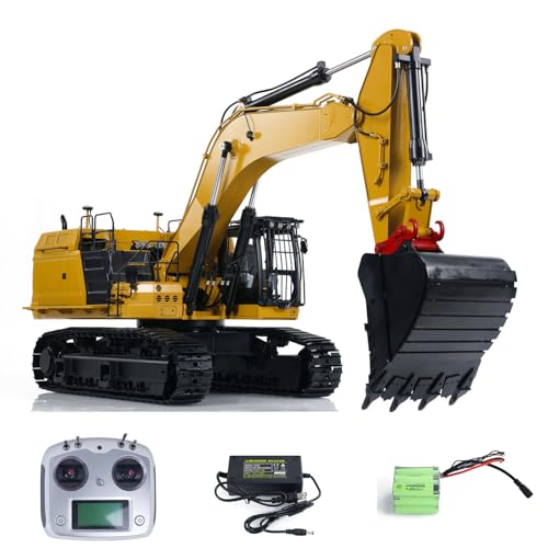 TOUCAN RC HOBBY Metal 1/14 RC Hydraulic Mining Excavator 374F Radio Control Construction Vehicle for Ages 14+