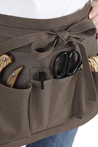 La cordeline CJN45FC Gärtnerschürze Baumwolle Schokobraun 25,0 x 3,0 x 37,0 cm
