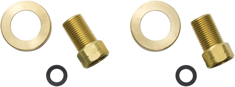 Design House Parts & Accessories 522680 Kitchen Faucet Extension Kit,Brass/Antique Brass 4 x 3