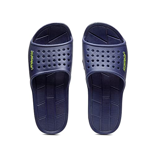 SOLETHREADS EXTRA COMFORT | Super Soft | Comfort | Cushion | Bounce Back | Durable | Embosed footbed | Outdoor | Flip Flops for Men