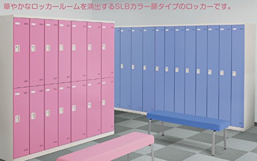 Amazon | 8人用ロッカー（シリンダー錠）4列2段 SLB（カラー扉タイプ 
