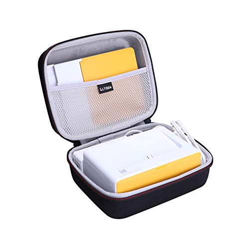 LTGEM EVA Hard Case for Kodak Dock Plus Portable Instant Photo Printer - Travel Protective Carrying Storage Bag