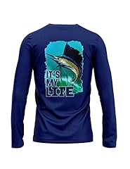 Dark Blue With Color Sailfish Grph