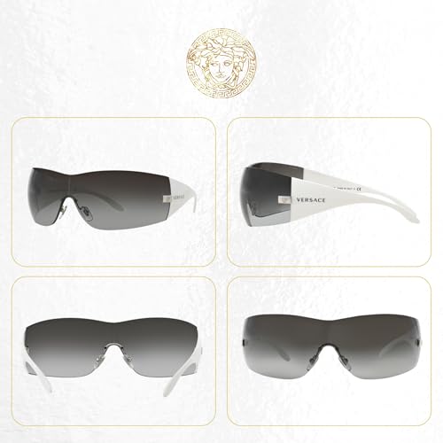 Versace VE2054 Wrap Square Sunglasses For Men For Women +BUNDLE with ACCESSORY EYEWEAR KIT3