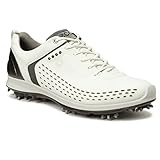 ECCO Men's Biom G2 Golf Shoe, White/Dark Shadow, 44 EU/10-10.5 M US