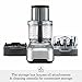 Breville BFP820BAL Sous Chef Peel and Dice 16 Cup Food Processor, Large, Brushed Stainless Steel