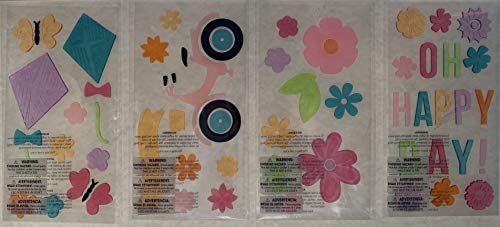 Impact Innovations Spring Gel Clings, 4 Sheets