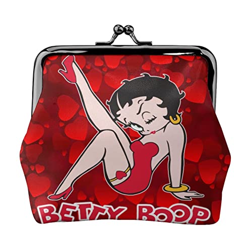 ベティちゃん ベティブープ(9) 小銭入れ がま口財布 レザー 可愛い ミニウォレット おしゃれ コインケース ミニ財布 小物入れ 丸型小銭入れ 人気 萌えグッズ プレゼント