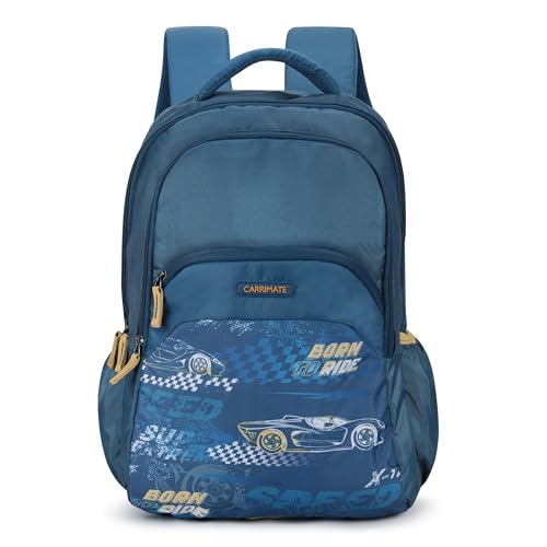 Image of Flash Backpack for Boys & Girls | 3-Compartment School, College & Travel Backpack with Organizer Pocket, Extra Sleeve, Rain Cover, Side Bottle Holder & Breathable Mesh Back