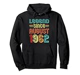 Photo Gallery legend since august 1962 60 years old vintage 60th birthday felpa con cappuccio Photo Gallery legend since august 1962 60 years old vintage 60th birthday felpa con cappuccio