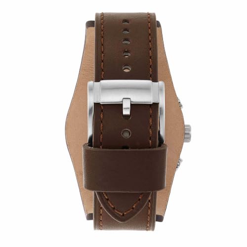 Image of Fossil Cuff Chronograph White Dial Men's Watch-CH2565