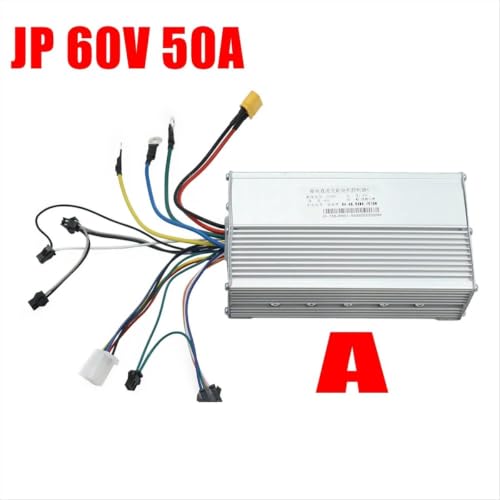 Pantalla LCD de 36V-60V y controlador de 60V 50A para reparar tirones en motor dual 7