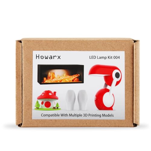 Image of 3D Printer LED Lamp Kit 001, Compatible with Bambu lab A1 /A1mini /P1S /P1P /X1C Makerworld Maker's Supply hardware kit 5V USB Powered, 3000K Warm Light
