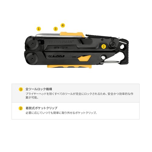 Amazon | LEATHERMAN(レザーマン) マルチツール SIGNAL Coyote