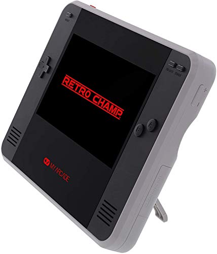 My Arcade Retro Champ - Portable Gaming Console - Compatible With Nintendo Nes And Famicom Games - Nes;, Black (Dgun-2976) #TOP5