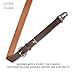 LEATHER VILLAGE Leather Suspenders for Men & Women – Adjustable Y-Back Braces with Strong Snap, Vintage Classic Look for Groomsmen Formal & Casual Wear- Brown